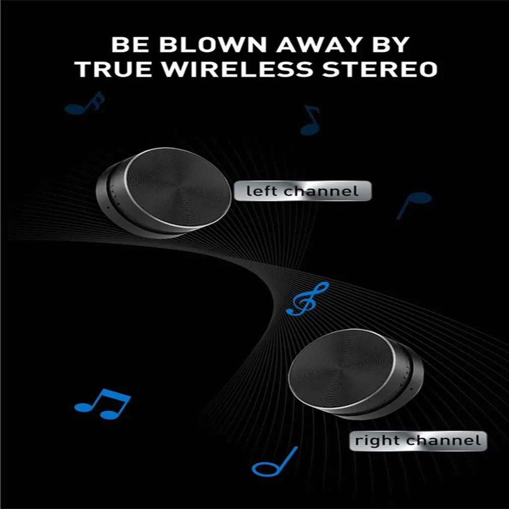 Hot Hummingbird Bone Conduction Speaker With FM Radio Bluetooth-Compatible TWS Wireless Stereo Dual Sound Audio Box Mini Speaker