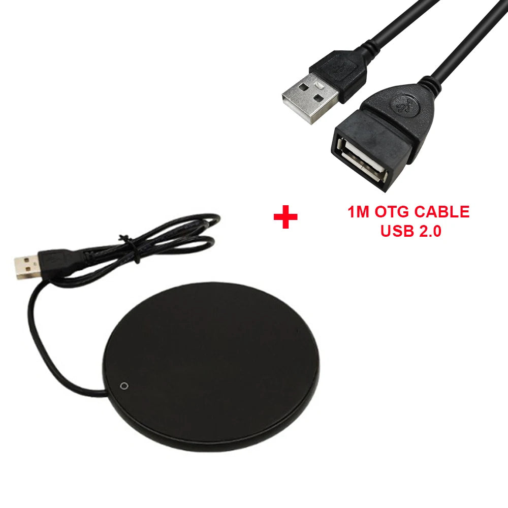 Mug Warmer Electric Cup Heater USB Coffee Milk Tea Water Heating Pad Smart Thermostatic Coasters for Home Office Desk Cup Warmer